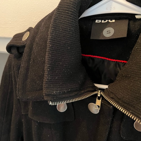 BDG Edgy Black Jacket - Picture 2 of 5